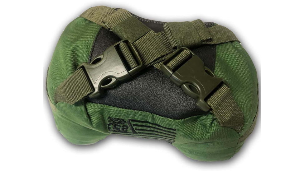S2Delta Shooting Rest Bag, Large, Green, C-BAG-GRN