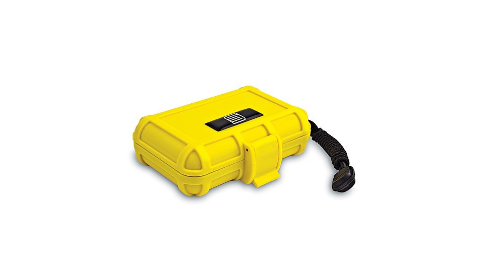 S3 T1000 Dry Protective Gun Case, Yellow, Foam Liner, T1000-2