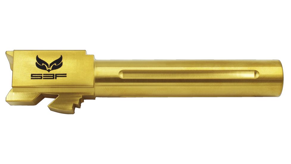 S3F S3FG19FBN Glock 17 9mm 4.5 Gold, Fluted
