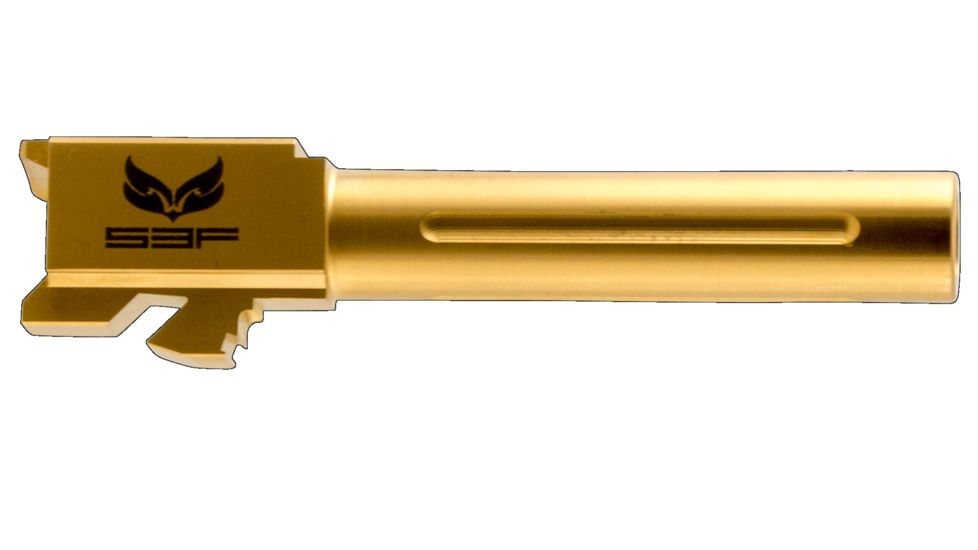 S3F S3FG19FTIN Glock 19 9mm 4.0 Gold, Fluted