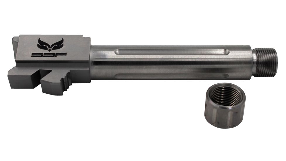 S3F G19T/FSS Glock 19 9mm 4.0 Stainless, Threaded/Fluted