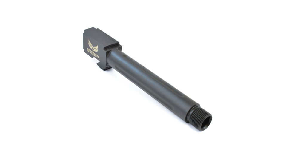 S3F Solutions Glock 17 Drop In Match Grade Barrel Threaded/Fluted, Black Nitride, Black, S3FG17T/FBN