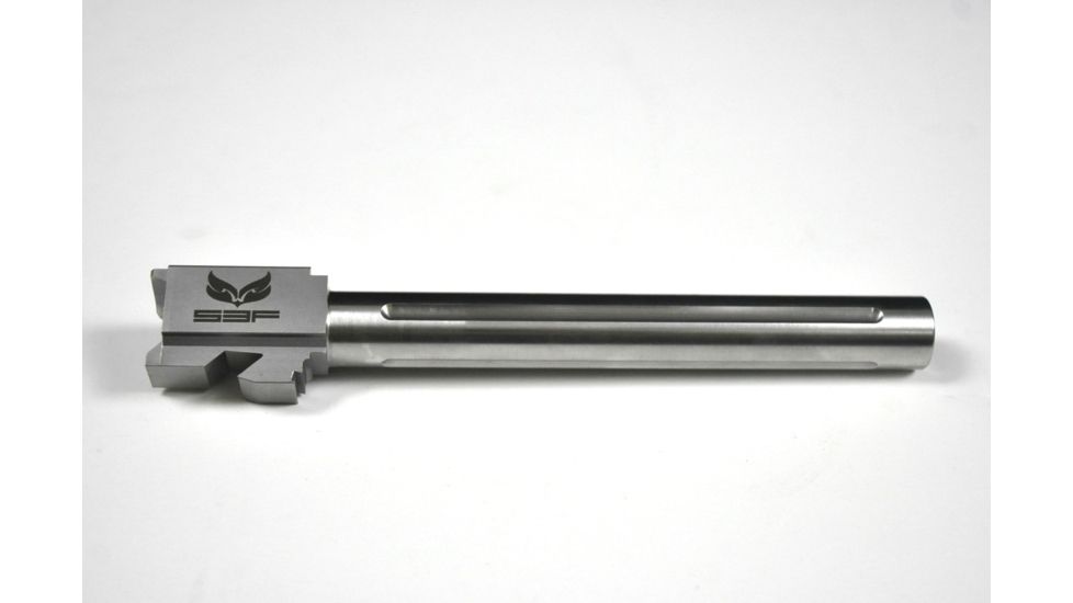 S3F Solutions Glock 24 Drop In Match Grade Barrel Fluted, 416R Stainless Steel, Stainless S3FG24FSS