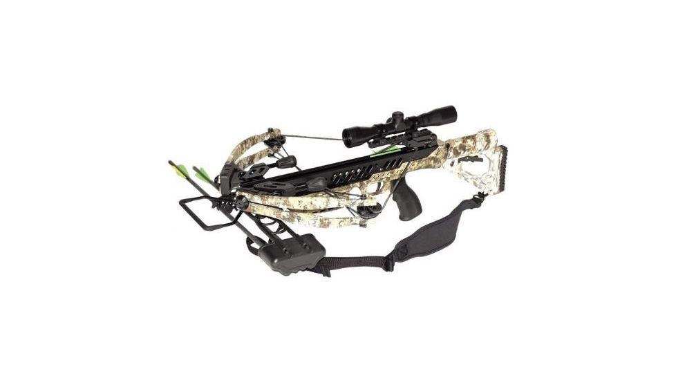 SA Sports Outdoor Gear Empire AggressorLite Crossbow Package / 175 lb Draw Weight, Camouflage, 631