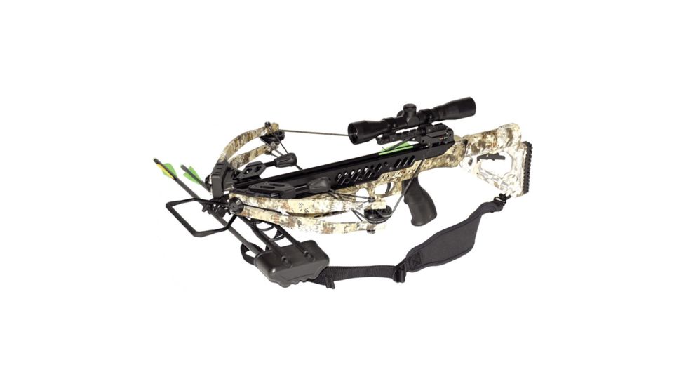 SA Sports Outdoor Gear Empire AggressorLite Crossbow Package / 175 lb Draw Weight, Camouflage, 631