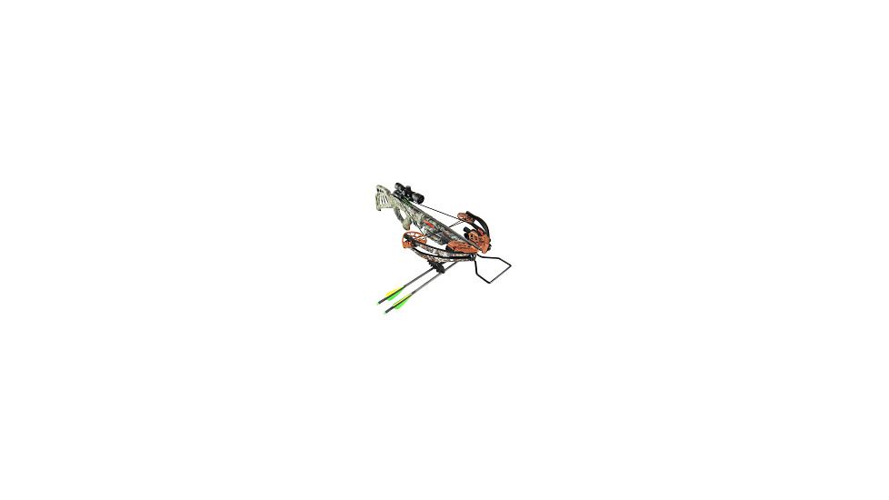 SA Sports Outdoor Gear Empire Diablo 385 Revo Cam Crossbow, Next Camo, 185lb/385fps, 671