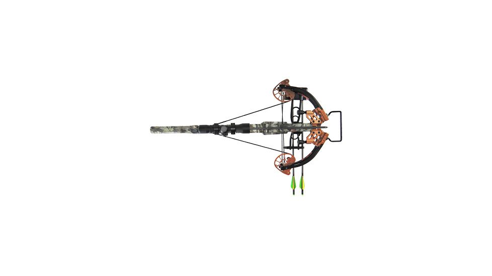 SA Sports Outdoor Gear Empire Diablo 385 Revo Cam Crossbow, Next Camo, 185lb/385fps, 671