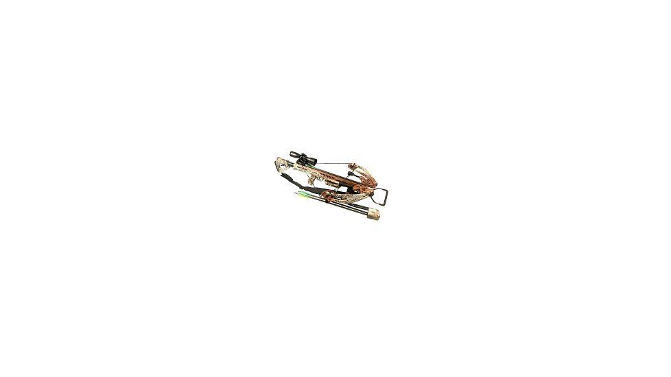 SA Sports Outdoor Gear Empire Kryptek Aggressor Crossbow, Kryptek Camo, 185lb/390fps, 630