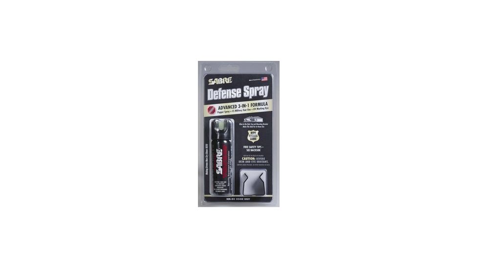 Sabre 2.50 oz Home Unit Defense Spray, Black HM-80