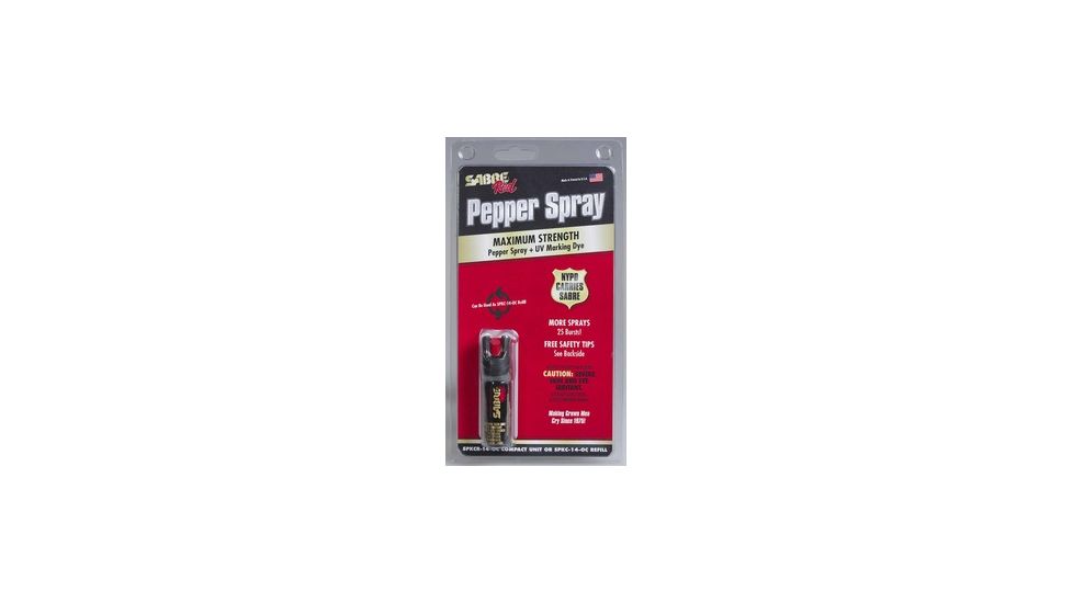 Sabre .54 oz Refill Unit Maximum Strength, BLACK SPKCR-14-OC