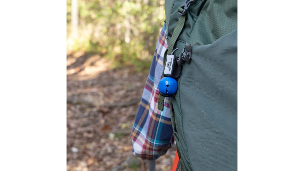 Sabre Frontiersman Bear Bell W/ Velcro Strap, Blue - BB-01-BL