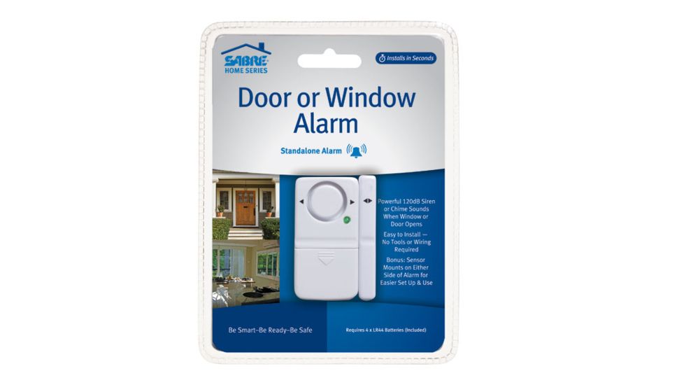 Sabre Magnetic Door / Window Alarm, White HS-DWA