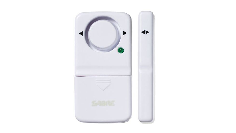 Sabre Magnetic Door / Window Alarm - 4 pack, White HS-DWA4