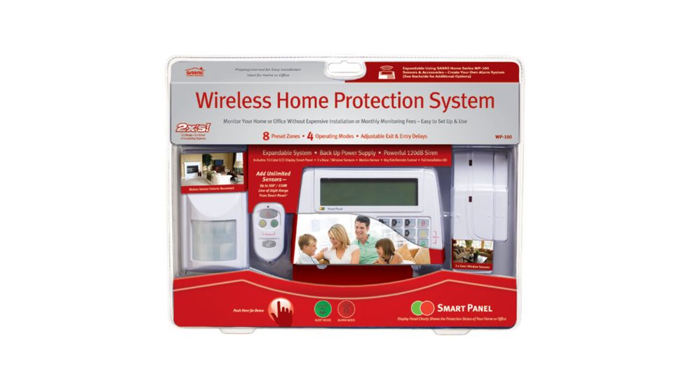 Sabre Wireless Home Protection System, White WP-100