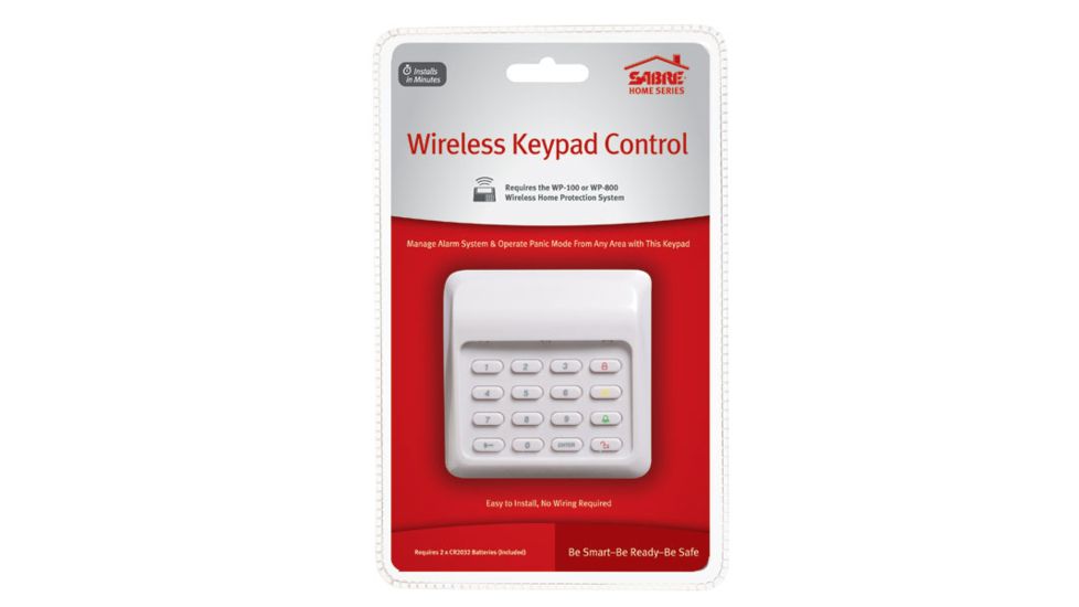 Sabre Wireless Keypad Control, White WP-WKC