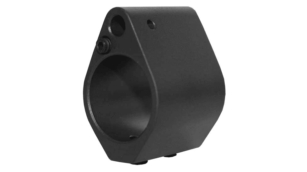 SADLAK Adjustable Low Profile Gas Block, .750 Bore Diameter, Black, Medium, GB107AJ
