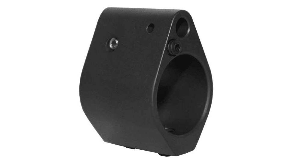 SADLAK Adjustable Low Profile Gas Block, .750 Bore Diameter, Black, Medium, GB107AJ