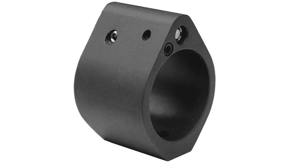 SADLAK Adjustable Low Profile Gas Block, .936 Bore Diameter, Black, GB207AJ
