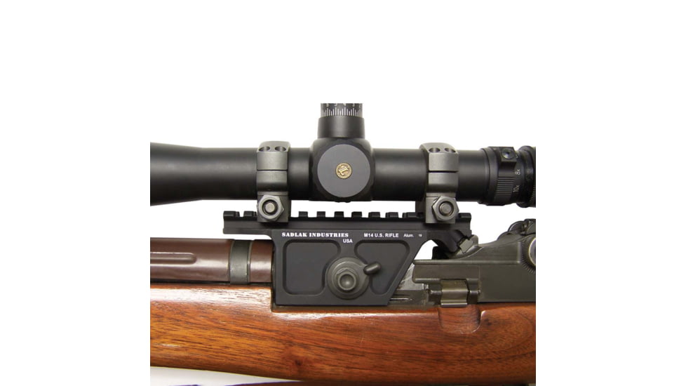 SADLAK M1A Scope Mount, Aluminum, Black, Medium, 140012