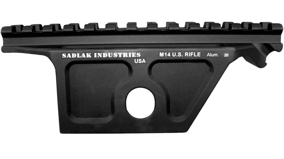 SADLAK M1A Scope Mount, Aluminum, Black, Medium, 140012
