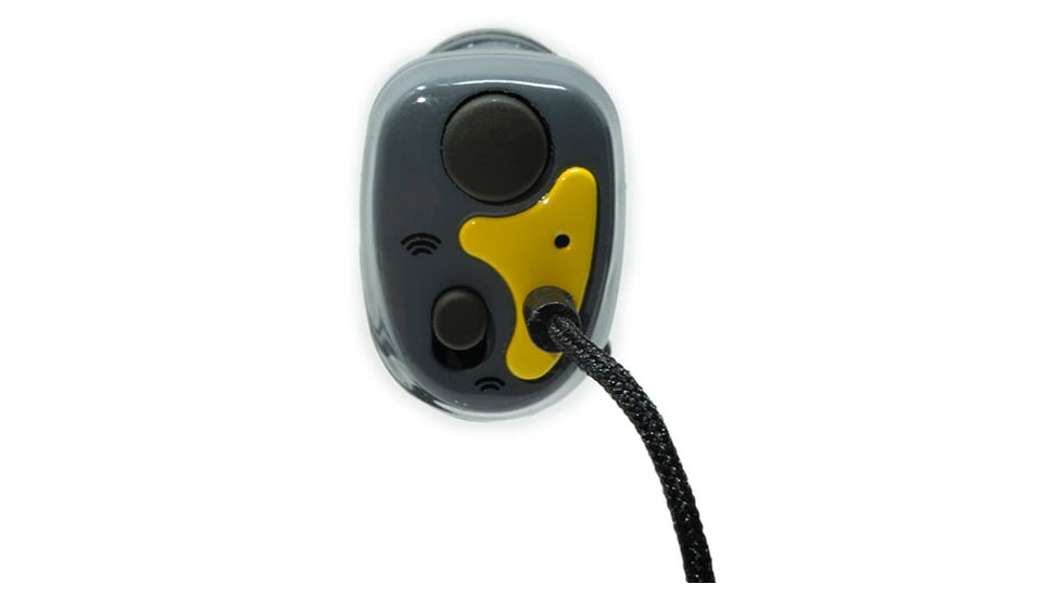 Saf-T-Ear Electronic Hearing Protection SafetyBuds, 25dB NRR, Gray/Yellow, ERSTE-BUDS