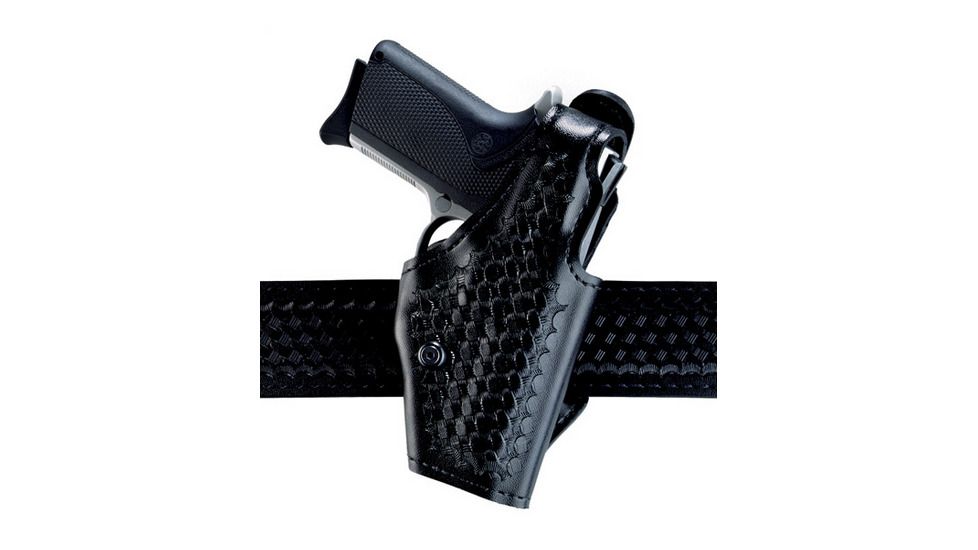 Safariland 2 Hi-Ride, Level I Retention Holster - Hi Gloss Black, Right Hand 2-40-91-2R