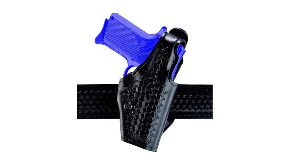 Safariland 2 ''Hi-Ride'', Level I Retention Holster - Plain Black, Right Hand 2-383-61-2R