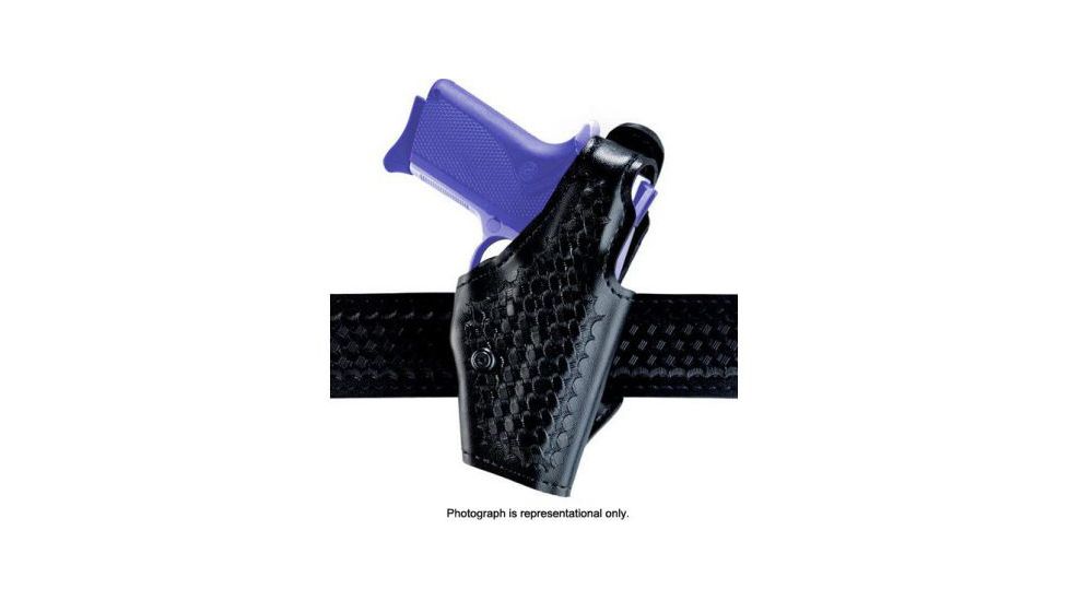 Safariland 2 inHi-Ridein, Level I Retention Holster - Nylon-Look, Right Hand 2-53-261-2R