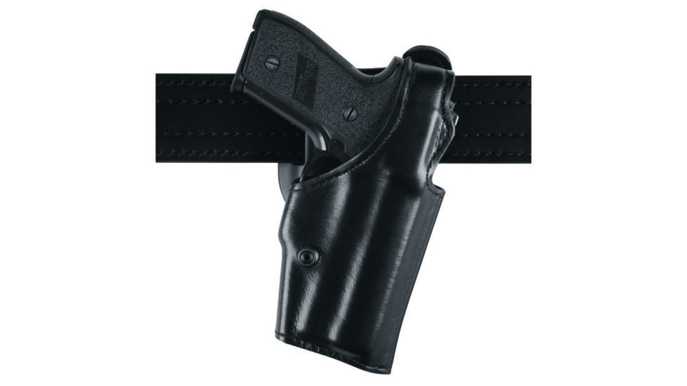 Safariland 200 Top Gun Mid-Ride Level-1 Retention, S&amp;W 645, 745 Std 5in. 4506, Basket Weave Black, Left Hand, 200-23-182