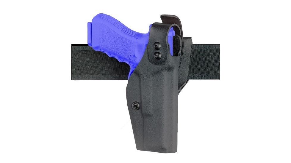 Safariland 284 Mid-Ride, STX TACTICAL Level I Retention Holster - STX TAC Black, Right Hand 284-83-131