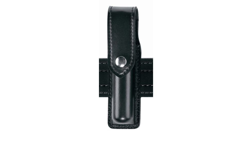 Safariland 308 Hand-Held Light Holder W/Flap, Inova T3, STX Plain Black 308-4-41