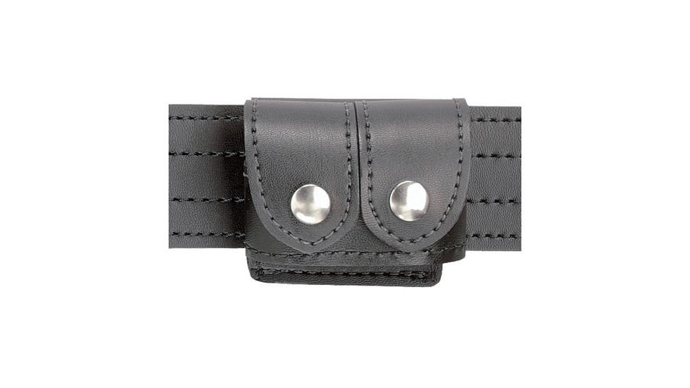 Safariland 340 Speedloader Holder, Double, 2 Snap 340-X-9B - S&amp;W K Frame, Ruger Security Six, Service Six, Speed Six, Taurus 66, 669, 702