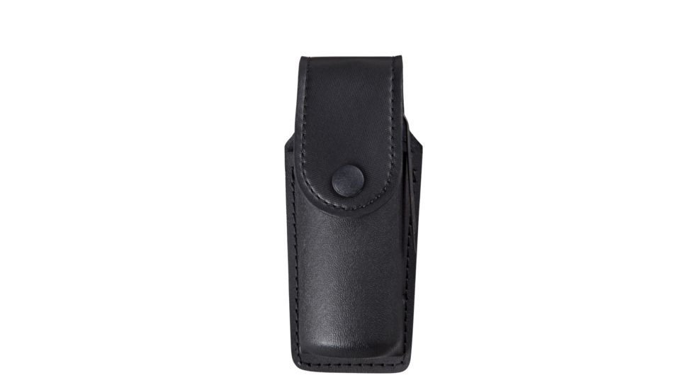 Safariland 40 Distraction Device Holder1.75in.W X 5.5in.H, Dt Low Roll Ii, STX Tactical Black W/ Black Plastic Snap 40-5-23PBL