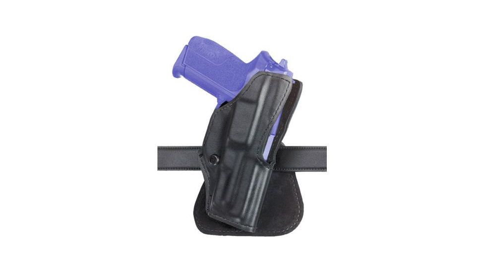 Safariland 5181 Hi-Ride Open Top Paddle Holster, Med. Auto, Plain Black, Right Hand, 5181-89-411