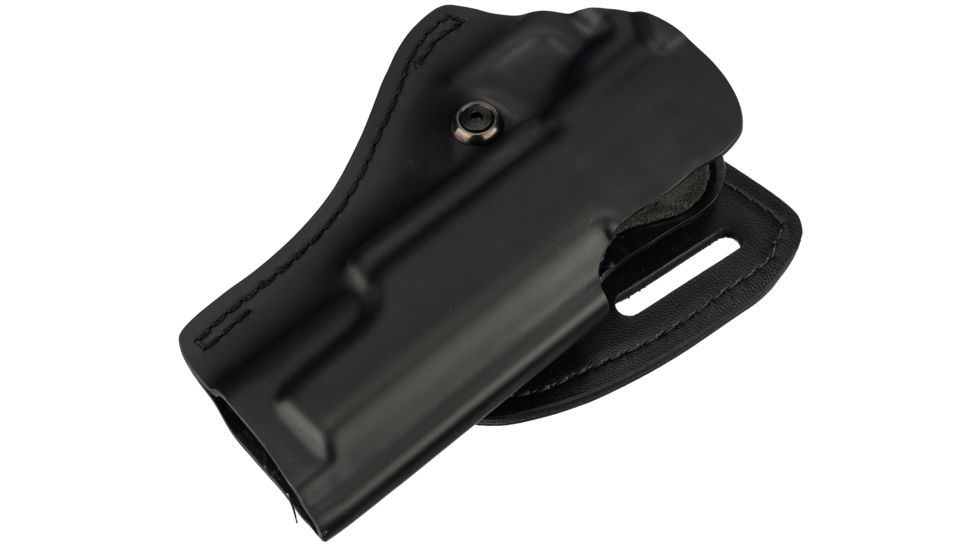 Safariland 5197 Range Series Open Top Mid-Ride w/Flex Belt Slide, Colt Government, Plain Black, Right Hand, 5197-53-411