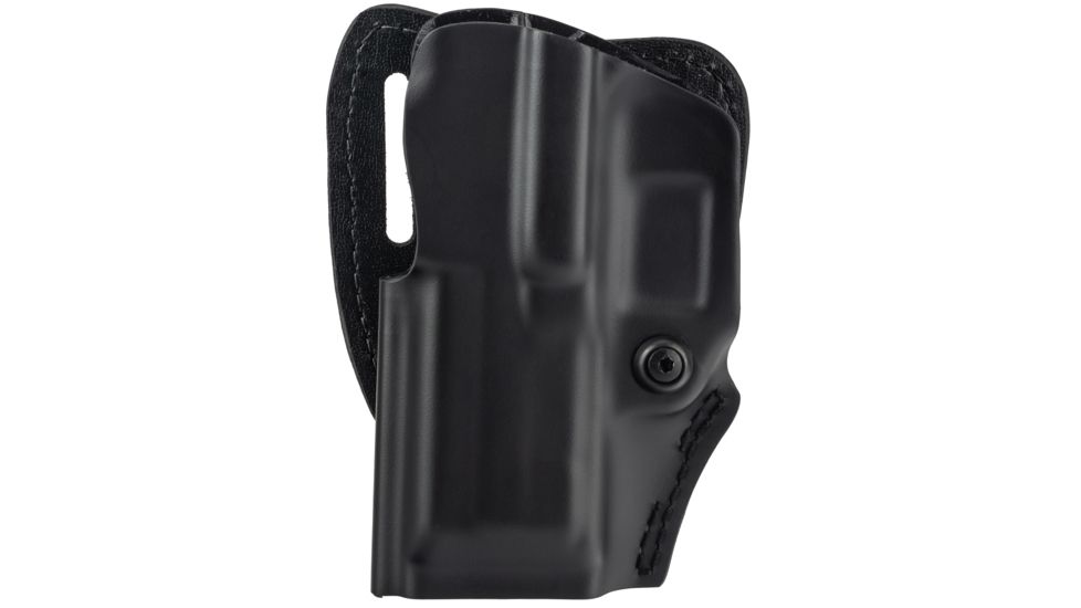 Safariland 5197 Range Series Open Top Mid-Ride w/Flex Belt Slide, Springfield XD 5in., Plain Black, Left Hand, 5197-49-412
