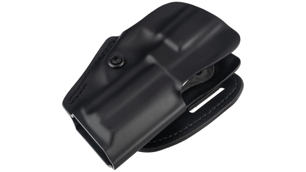 Safariland 5197 Range Series Open Top Mid-Ride w/Flex Belt Slide, H&amp;K P30, Plain Black, Right Hand, 5197-295-411