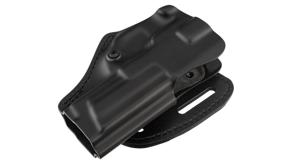 Safariland 5197 Range Series Open Top Mid-Ride w/Flex Belt Slide, S&amp;W M&amp;P 9mm, .40 4.25in., Plain Black, Right Hand, 5197-219-411