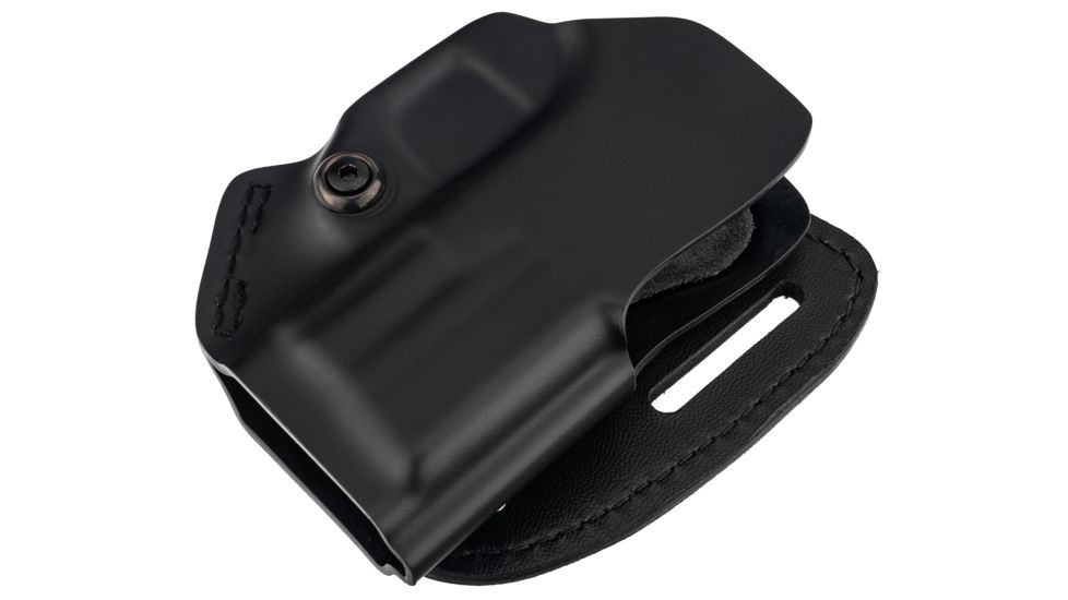 Safariland 5197 Range Series Open Top Mid-Ride w/Flex Belt Slide, Springfield XDS Compact 45, Plain Black, Right Hand, 5197-45-411