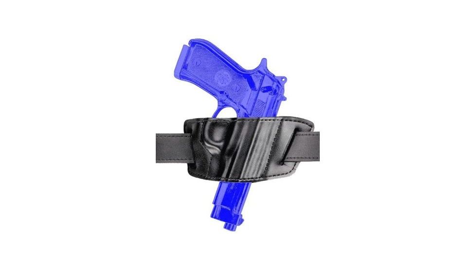 Safariland 527 Belt Slide Open Top/Open Bottom , S&amp;W 4006, STX Plain Black, Left Hand, 527-140-62
