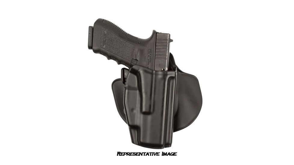 Safariland 5378 GLS Concealment Paddle and Belt Slide Holster, Smith &amp; Wesson M&amp;P 40 Compact/Smith &amp; Wesson M&amp;P 9 Compact, Right Hand, Plain, Black, 5378-319-411