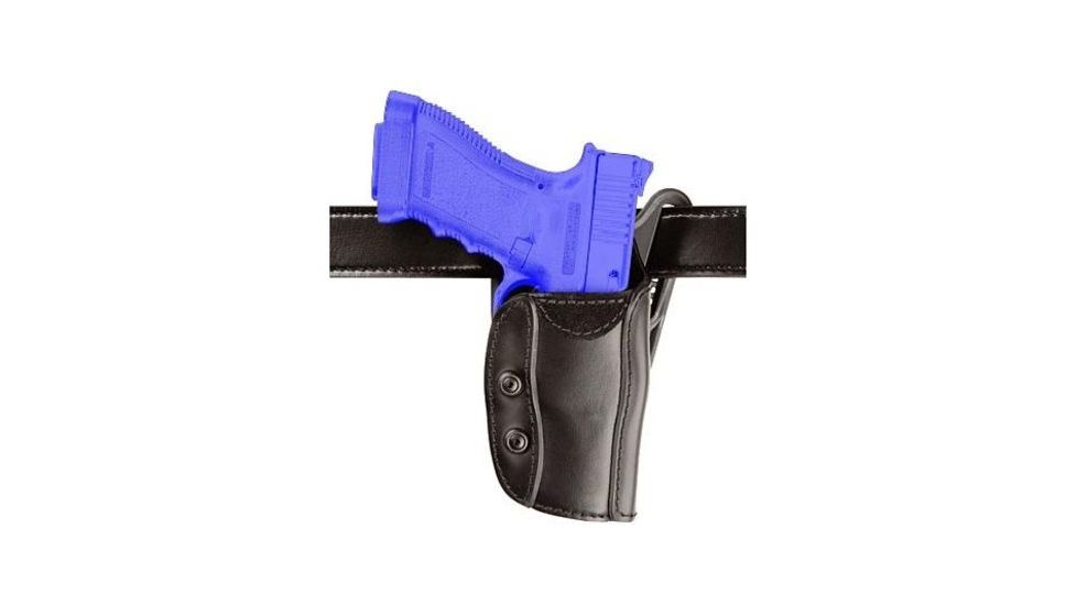 Safariland 567 Custom Fit Belt Slide , Colt Officers ACP, Plain Black, Right Hand, 1.75in Belt Loop, 567-54-411-175