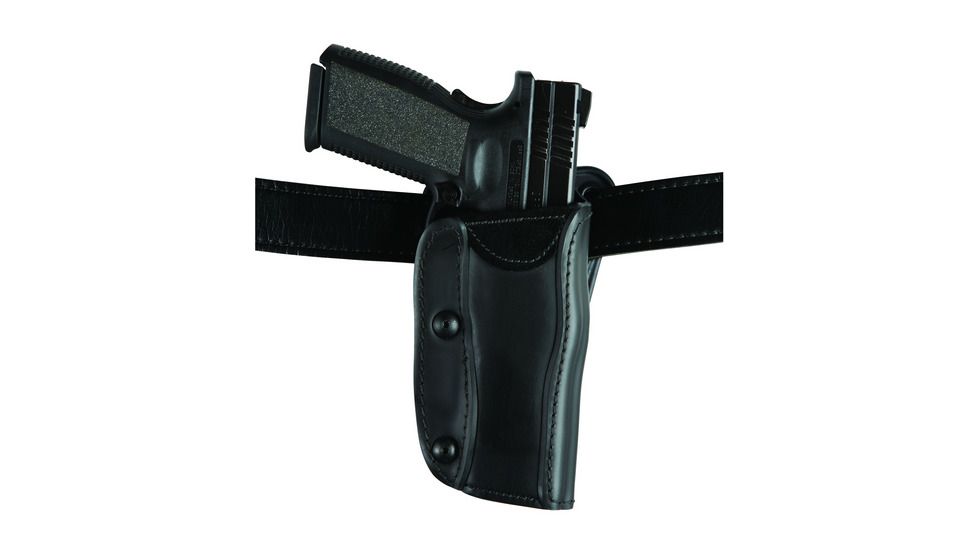 Safariland 567 Custom Fit Belt Slide , S&amp;W N-Frame 4in. , Plain Black, Left Hand, 567-12-412