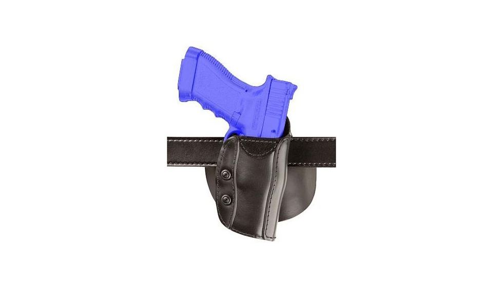 Safariland 568 Custom Fit for Revolvers Holster - STX Plain Black, Right Hand 568-51-411