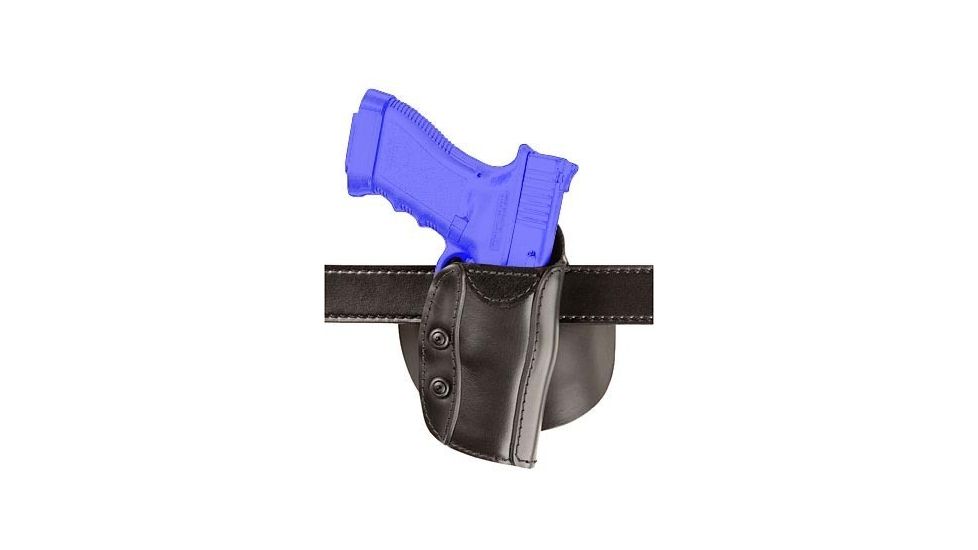 Safariland 568 Custom Fit for Revolvers Holster - STX Plain Black, Right Hand 568-53-411
