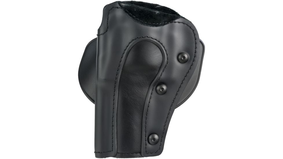 Safariland 568 Custom Fit Paddle &amp; Belt Slide, S&amp;W N-Frame 4in. , Plain Black, Left Hand, 568-12-412