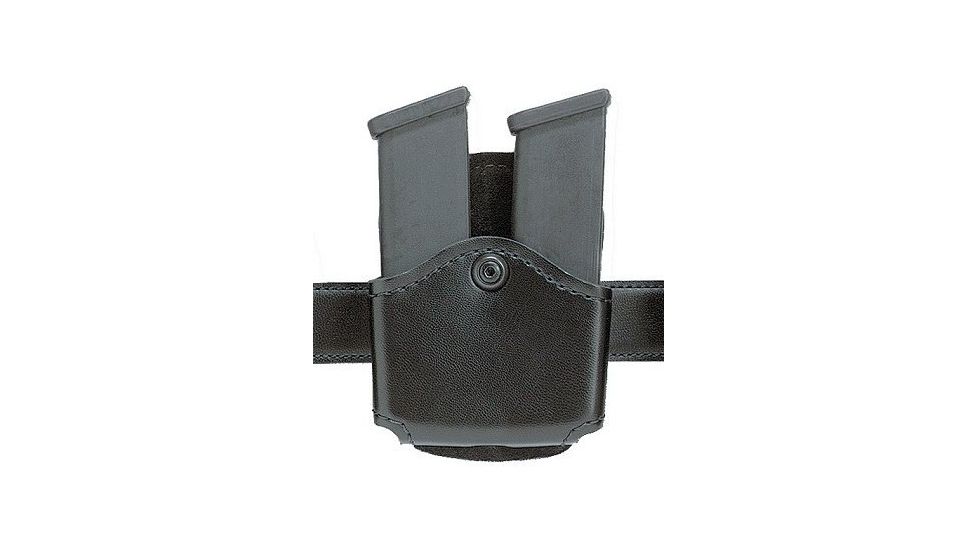 Safariland 572 Concealment Magazine Holder, Paddle, Double - Plain Black, Ambidextrous 572-83-2