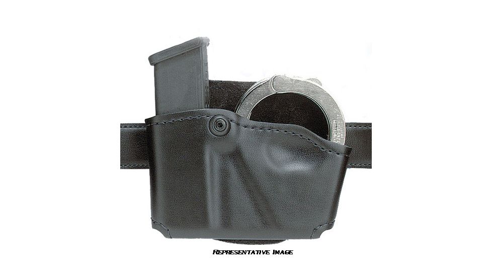 Safariland 573 Concealment Magazine Holder,Paddle,Single w/Cuff Pouch,Fits Glock 17/22 STX Tactical Foliage Green,Right Hand, Foliage Green 573-83-541