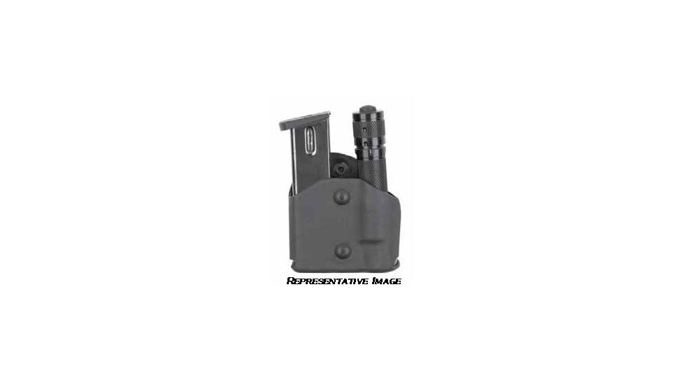 Safariland 574 Magazine Holder and Light Pouch,Paddle,Colt 1911 STX Tactical Black,Right Hand, Black 574-53-131