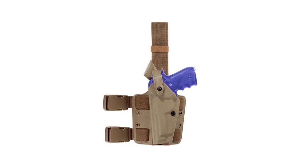 opplanet-Safariland 6004 SLS Tactical Holster - STX FDE Brown, Left Hand 6004-18021-552